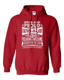 I'm A Proud Father-In-Law Of A Freaking Awesome Daughter DT Sweatshirt Hoodie