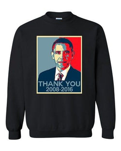 New Thank You President Obama United States America USA DT Crewneck Sweatshirt