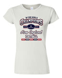Junior New World Champion 5-Time New England Football Sports DT T-Shirt Tee