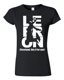 Junior This Is For You Lebron 23 Cleveland MVP Basketball Ball DT T-Shirt Tee