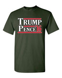 Trump Pence 2016 Vote Support Campaign Election America USA DT Adult T-Shirt Tee