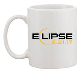 Eclipse Solar Moon 08.21.17 August Funny DT Coffee 11 Oz White Mug