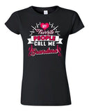 Junior My Favorite People Call Me Grandma Grandmother DT Funny T-Shirt Tee