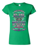 Junior Police Daughter My Dad Risks His Life To Save Strangers DT T-Shirt Tee