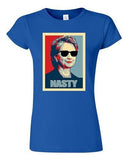 Junior Nasty Hillary For President Political Campaign Funny DT T-Shirt Tee