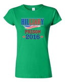 Junior Hilliary Prison 2016 Hillary Liar Flag President Political DT T-Shirt Tee