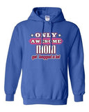 Only Awesome Mom Get Hugged A Lot Mommy Mother Gift Funny Sweatshirt Hoodie