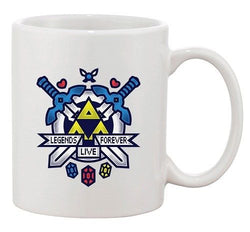 Hit Restart Game Swords Link Princess Zelda Video Game Funny DT White Coffee Mug