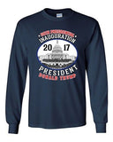 Long Sleeve 58th Presidential Inauguration Day President Trump Adult T-Shirt  DT