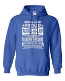 I'm A Proud Father-In-Law Of A Freaking Awesome Daughter DT Sweatshirt Hoodie