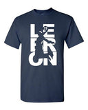 Lebron Fan Wear Cleveland Basketball Ball Sports Novelty Adult T-Shirt Tee