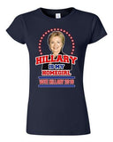 Junior Hillary Is My Homegirl Vote For President 2016 Election DT T-Shirt Tee