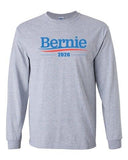 Long Sleeve Adult T-Shirt Bernie 2020 For President Election Campaign DT