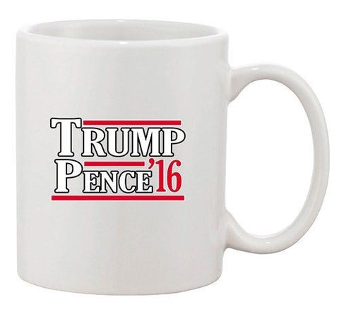 Trump Pence 2016 Vote Support Campaign Election America USA DT Coffee 11 Oz Mug