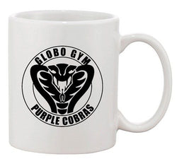 Globo Gym Cobra Dodge Ball Fitness TV Funny Parody DT Ceramic White Coffee Mug
