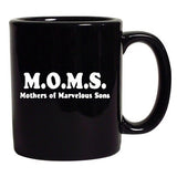 M.O.M.S Mothers Of Marvelous Sons Mother Gift Funny DT Black Coffee 11 Oz Mug