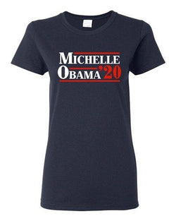 Ladies Michelle Obama '20 First Lady USA President Political DT T-Shirt Tee