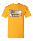 Trump Pence 2016 Vote Support Campaign Election America USA DT Adult T-Shirt Tee