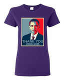 Ladies New Thank You President Obama United States America USA DT T-Shirt Tee