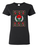Ladies Nurse Heart Hospital Medical Ugly Christmas Funny Gift DT T-Shirt Tee
