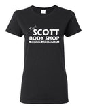 Ladies Keith Scott One Tree Hill Body Shop North Carolina TV Novelty T-Shirt Tee