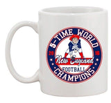 Amazing 5-Time World Champion New England Football Sports DT Coffee 11 Oz Mug