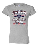 Junior New World Champion 5-Time New England Football Sports DT T-Shirt Tee