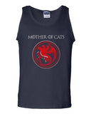 Mother Of Cats Pet Animal Dragons TV Funny Parody DT Adult Tank Top