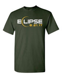Eclipse Solar Moon 08.21.17 August Sun Astrology Funny DT Adult T-Shirt Tee
