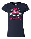 Junior My Favorite People Call Me Grandma Grandmother DT Funny T-Shirt Tee