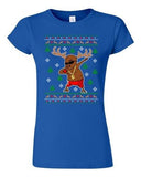 Junior Rudolph Gangsta Sleigh Reindeer Cool Ugly Christmas Funny DT T-Shirt Tee