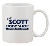 Keith Scott One Tree Hill Body Shop Carolina TV DT Ceramic White Coffee Mug