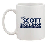 Keith Scott One Tree Hill Body Shop Carolina TV DT Ceramic White Coffee Mug