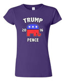 Junior Trump Pence 2016 Republican President USA 2016 Political DT T-Shirt Tee