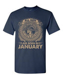 Capricorn All Men Are Created Equal Best Born In January DT Adult T-Shirt Tee