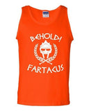 Behold Fartacus Fart Sparta Army Warrior Movie Funny Parody DT Adult Tank Top
