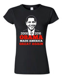 Junior President Barack Obama Made America Great Again USA DT T-Shirt Tee