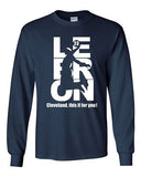 Long Sleeve This Is For You Lebron 23 Cleveland King Sports Basketball Ball DT