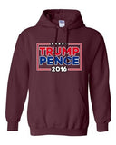 Trump Pence 2016 Vote USA America Campaign Election (B) DT Sweatshirt Hoodie