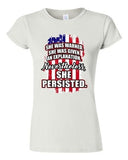 Junior She Was Warned Given Explanation Nevertheless She Persisted DT T-Shirt