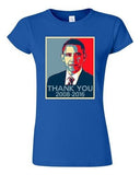 Junior New Thank You President Obama United States America USA DT T-Shirt Tee