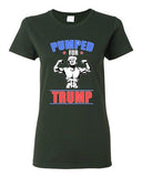 Ladies Pumped For Trump Vote President 2016 Campaign Political DT T-Shirt Tee