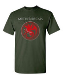 Mother Of Cats Pet Dragons Animals Funny TV Parody DT Adult T-Shirt Tee