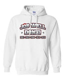 Job Well Done World Champion New England Football Sports DT Sweatshirt Hoodie