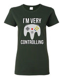 Ladies I'm Very Controlling Gamer Controller Relationship Funny DT T-Shirt Tee