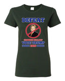 Ladies Defeat Crooked Hillary Vote Trump 2016 President Election DT T-Shirt Tee