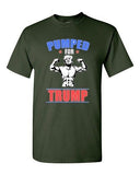 Pumped For Trump Vote President 2016 USA Campaign Political DT Adult T-Shirt Tee