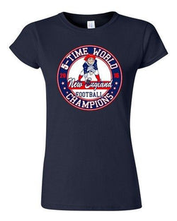 Junior Amazing 5-Time World Champion New England Football Sports DT T-Shirt Tee