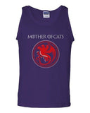 Mother Of Cats Pet Animal Dragons TV Funny Parody DT Adult Tank Top