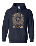 Pisces All Men Are Created Equal Best Born In March Funny DT Sweatshirt Hoodie